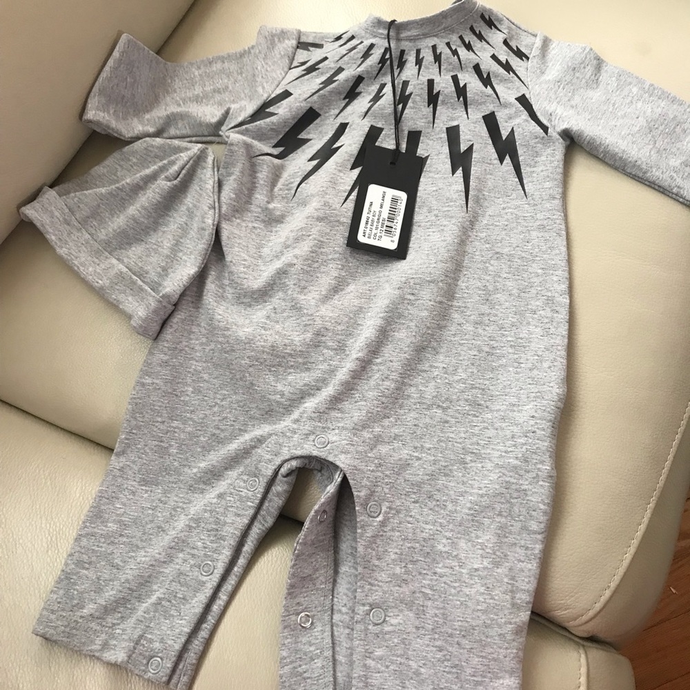 NWT, Neil Barrett size 12 months onesie